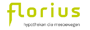 Florius hypotheekrente Florius logo - Huidige hypotheekrente