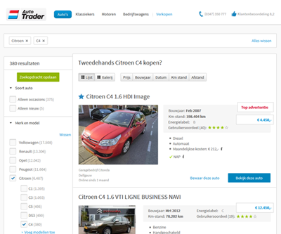 slecht humeur ondersteboven angst Tweedehands auto kopen? Top 10 autosites